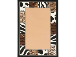 Hot Pergamon Trendline Teppich Afrika Bordüre Beige Beige 160x225cm