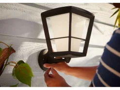 New Philips Hue White & Color Amb. Econic LED-Laternenleuchte stehend