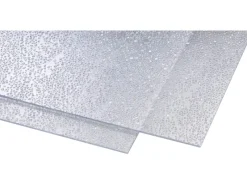Best Gutta Polystyrol-Platte 5 mm "Tropfen" Transparent 2000 mm x 1000 mm