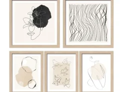 Pro Art Bilder Framed Art Lines And Shapes XII 2x 28 x 28 cm, 3x 19 x 24 cm