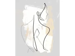 Pro Art Dekopanel Female Abstract Line Art II 40 cm x 30 cm