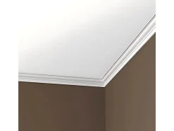 Sale PROFHOME 150171 Eckleisten 1 Karton Set mit 36 Zierleisten 72 m Weiß