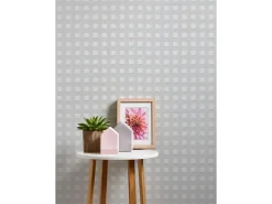 Sale PROFHOME 338310-GU Grafik Tapete Geometrisch Matt Weiß 0,53 m x 10,05 m 5,33 m2 Weiß