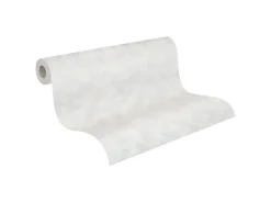 New PROFHOME 153319-GU Spachtel Putz Tapete Struktur Matt Weiß 1,06 m x 25,00 m 26,50 m2 Weiß