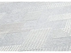 PROFHOME 262110-GU Struktur Tapete Geometrisch Matt Weiß 1,06 m x 25,00 m 26,50 m2 Weiß