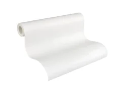 Sale PROFHOME 305817-GU Struktur Tapete Uni Matt Weiß 0,53 m x 10,05 m 5,33 m2 Weiß