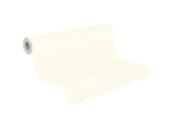 PROFHOME 350642-GU Struktur Tapete Uni Matt Weiß 22,26 m2 1,06 m x 21,00 m 22,26 m2 Weiß