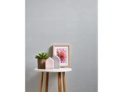 PROFHOME 935271-GU Struktur Tapete Textiloptik Matt Weiß 0,53 m x 10,05 m 5,33 m2 Weiß