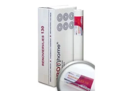 Discount PROFHOME Renoviervlies 130 g Malervlies Anstrich-Vlies glatte Vliestapete 6 rol. 1 Karton mit 6 Rollen 112,50 m2 Weiß