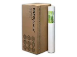 PROFHOME Renoviervlies 150 g Malervlies Saniervlies Vliestapete 1 Karton mit 9 Rollen 168,75 m2 Weiß