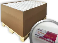 PROFHOME Renoviervlies 130 g Malervlies Anstrichvlies 1800 qm 1 Palette mit 96 Rollen Weiß