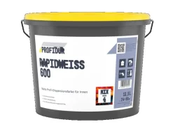 Profidur Rapidweiß 600 Mix Basis 4 Dispersionsfarbe 12,5 l