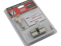 Iseo Profildoppelzylinder 6500 MC mit Gefahrenfunktion Magnetcodiert 40 mm / 50 mm