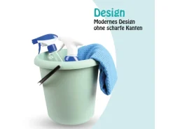 ProHome Eimer 5 Liter Kunststoffbügel Grün 1er Pack