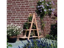 Promadino Dekoleiter groß Natur Kiefernholz unbehandelt (LxBxH) 101x31x112 cm