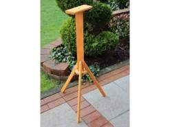 Promadino Standfuß für Vogelhäuser aus Kiefernholz 106 cm Hoch