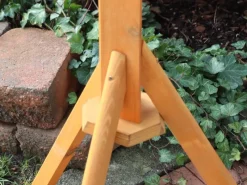Promadino Standfuß für Vogelhäuser aus Kiefernholz 106 cm Hoch