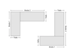 Sale PROREGAL Eckregal Stecksystem T-Profil HxBxT 300 x 130 x 50 cm 7 Ebenen Traglast 124 kg Lichtgrau