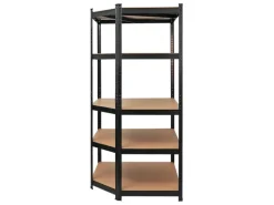 PROREGAL Eckregal Ragnar für Gesamtlast 875 kg HxBxT 180 x 90 x 60 cm Kellerregal Steckregal Garagenregal Lagerregal