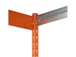 Hot PROREGAL Fachbodenregal Stecksystem Vierkant-Profil Grundregal HxBxT 200 x 132,5 x 80 cm 5 Ebenen Einseitige Bauart Fachlast 200 kg Orange