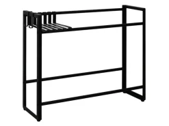 PROREGAL Getränkekistenregal KÖNIGSSEE PLUS inkl. 2 Haken & 6 Auflageträger HxBxT 84 x 104 x 33 cm Für 6 Kisten