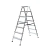 PROREGAL Haushaltsleiter Beidseitig Begehbar 2 x 7 Stufen