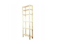 Sale PROREGAL Holzregal Woodland HxBxT 230 x 80 x 50 cm Fachlast 120 kg 6 Fachboden Kiefernholz Natur