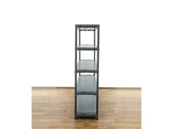 PROREGAL Kunststoffregal Grey Bear Tall HxBxT 180 x 150 x 46 cm Fachlast 70 kg