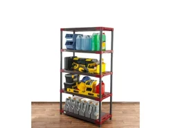 Hot PROREGAL Kunststoffregal Big Grey Bear Tall HxBxT 180 x 110 x 46 cm Fachlast 160 kg Grau/Rot Grau-Rot