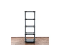 Best PROREGAL Kunststoffregal Big Grey Bear Tall HxBxT 180 x 70 x 46 cm Fachlast 160 kg Grau