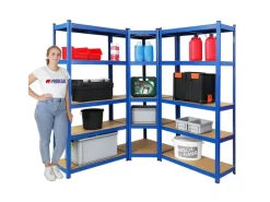 PROREGAL Mega Deal 1x Eckregal & 2x Schwerlastregal Ragnar Fachlast 175 kg