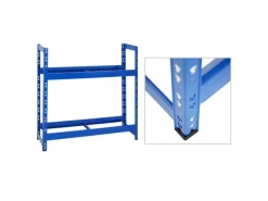 Outlet PROREGAL Mega Deal 5x Reifenregal Tiger HxBxT 100 x 110 x 35 cm Bis Zu 40 Reifen Blau