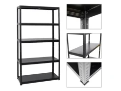 Best PROREGAL Mega Deal 4x Schwerlastregal Steel Eagle HxBxT 180 x 100 x 40 cm Fachlast 130 kg Schwarz