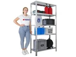 Online PROREGAL Mega Deal 2x Schwerlastregal Ares HxBxT 180x90x40cm Fachlast 125 kg Verzinkt