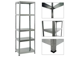 Clearance PROREGAL Mega Deal 2x Schwerlastregal Steel Eagle HxBxT 180 x 60 x 40 cm Fachlast 130 kg Verzinkt