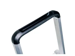 New PROREGAL ML Stufen-Stehleiter Einseitig Begehbar Eloxiert 5 Stufen Aluminium