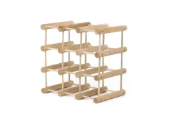 Sale PROREGAL Modulares Weinregal Vinotega Mod HxBxT 36 x 36 x 24 cm 1 x 9 Flaschen Massives Kiefernholz Natur Kiefer Natur