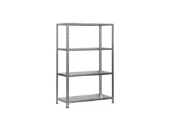 Clearance PROREGAL Schraubregal Panda Mid HxBxT 150 x 110 x 40 cm Fachlast 90 kg Verzinkt