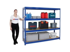 PROREGAL Schwerlastregal Dino HxBxT 180 x 180 x 60 cm Fachlast 500 kg