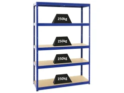 PROREGAL Schwerlastregal Big Elephant S HxBxT 180 x 120 x 45 cm Fachlast 250 kg