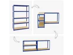 PROREGAL Schwerlastregal Big Elephant S HxBxT 180 x 120 x 45 cm Fachlast 250 kg