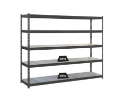 Discount PROREGAL Schwerlastregal Metal Beast Five HxBxT 200 x 150 x 90 cm Fachlast 600 kg Anthrazit