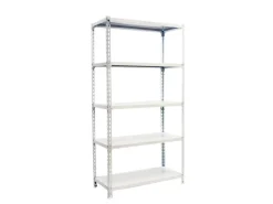 Sale PROREGAL Schwerlastregal Big Metal Shark HxBxT 200 x 120 x 30 cm Fachlast 200 kg Weiß