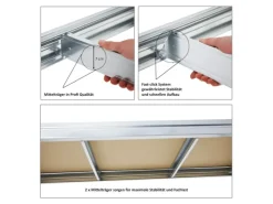 PROREGAL Schwerlastregal Dino HxBxT 180 x 200 x 60 cm Fachlast 500 kg