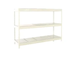 Clearance PROREGAL Schwerlastregal Metal Beast Three HxBxT 200 x 180 x 45 cm Fachlast 600 kg Weiß