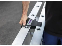 PROREGAL Stufen-Stehleiter Einseitig Begehbar mit Clip-Step R13 6 Stufen