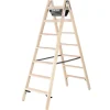 Discount PROREGAL Stufen-Stehleiter Holz Beidseitig Begehbar 2 x 7 Stufen