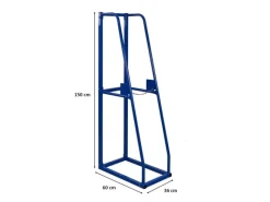 Sale PROREGAL Vertikalregal RHINO Grundregal HxBxT 150x36x60cm Blau