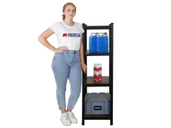 Online PROREGAL Vintage Series Schwerlastregal Ragnar für Gesamtlast 400 kg Maße 150x45x45cm Vintagebraun-Schwarz