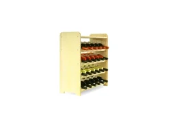 Online PROREGAL Weinregal Pinotwine C HxBxT 61,6 x 63,2 x 26,5 cm 24 Flaschen Massives Kiefernholz Natur Unbehandelt Kiefer Natur